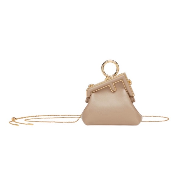 FENDI Nano Fendi First Nappa leather Charm Bag - Picture 16 of 16